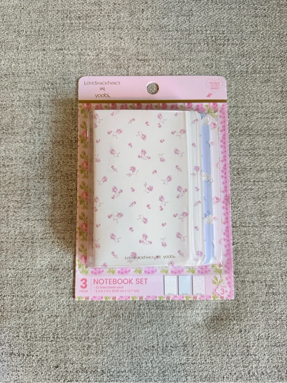 LoveShackFancy x Target Yoobi Planner Folders Mini Notebooks and Pens